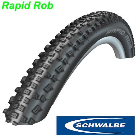 Schwalbe Pneu Rapid Rob 26x2.25 (57-559) HS476 schwarz LiteSkin